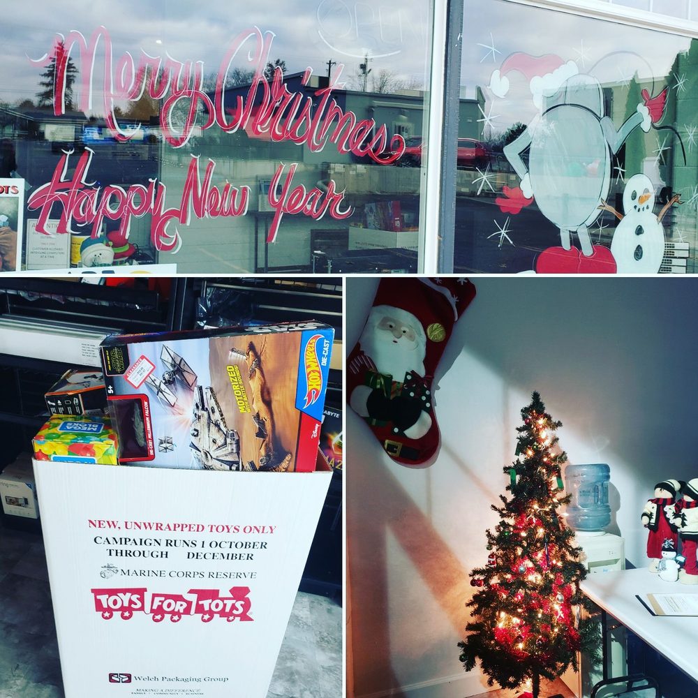 Cline Computers holiday toy drive