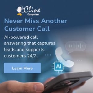 AI phone answering illustration